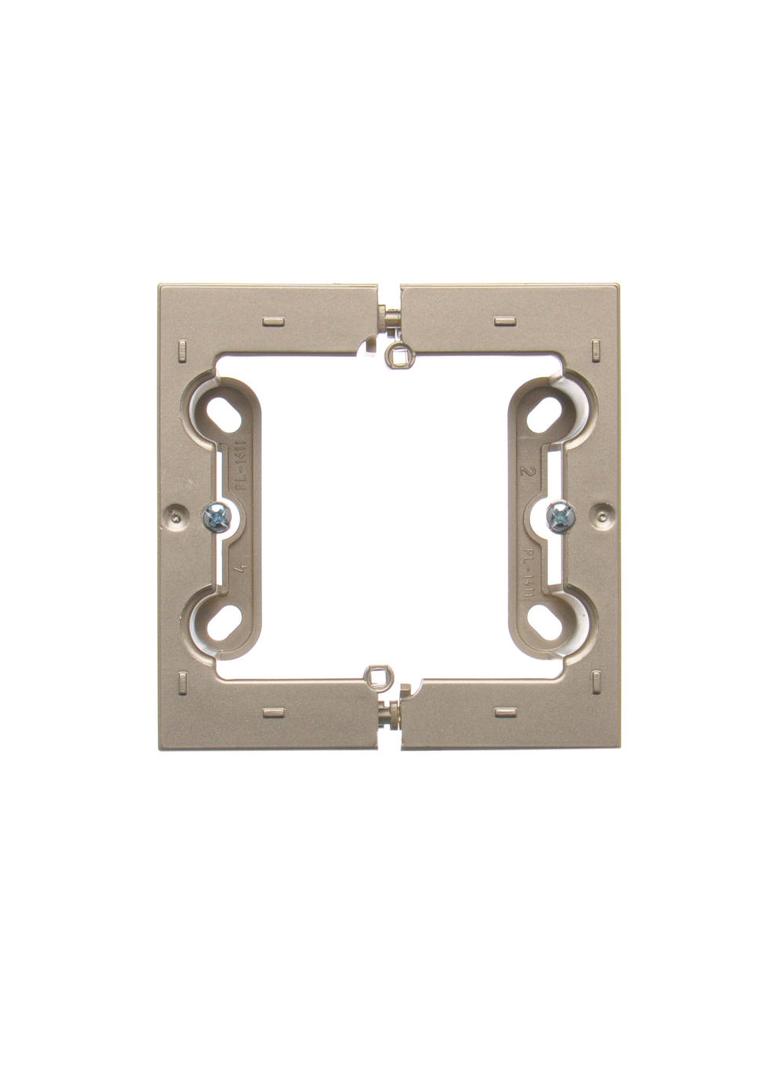 Simon 54 Premium Puszka natynkowa pojedyncza składana do ramek Simon 54 PREMIUM. Głębokość 40mm złot