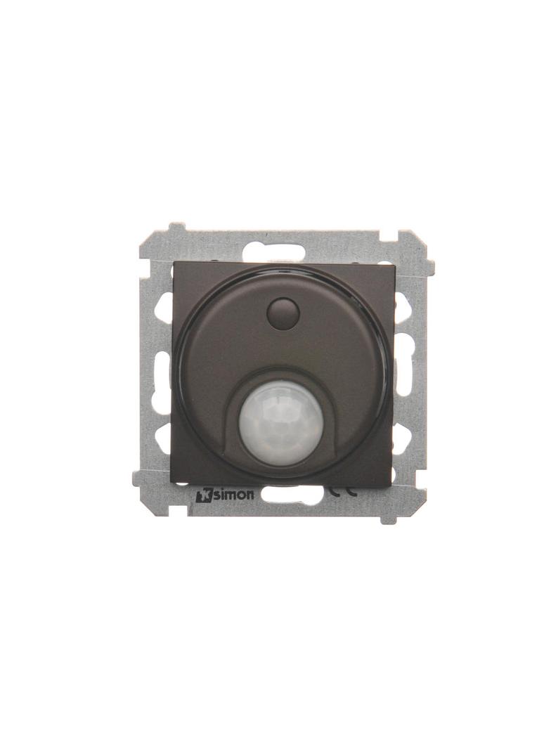 Simon 54 Łącznik z czujnikiem ruchu z przekaźnikiem 8(2) A 230V brąz mat *Wymagana instalacja 3-przewodowa DCR10P.01/46 KONTAKT