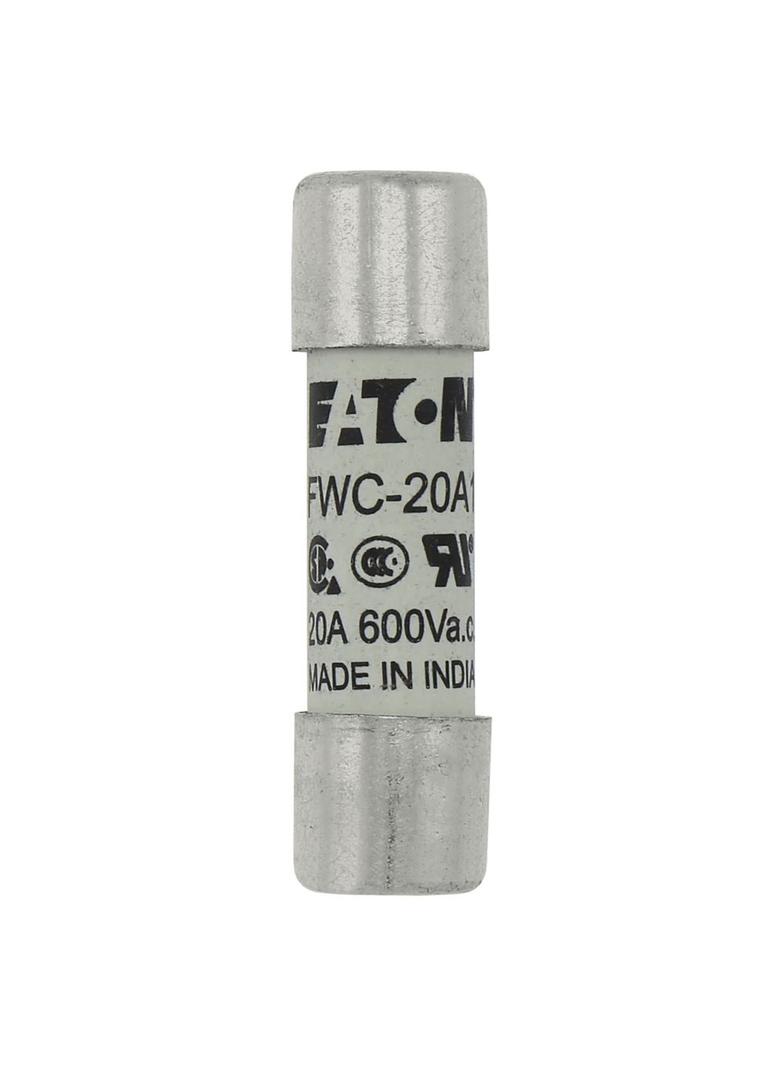 20AMP 600V AC UL FERRULE 10x38MM FUSE Wkładka szybka 20A AC 600V 10x38 mm aR UL FWC-20A10F EATON