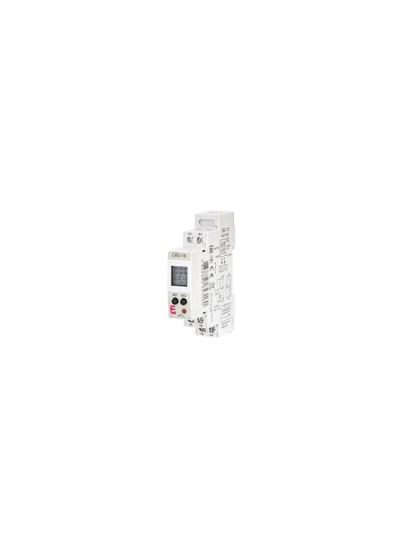 Przekaźnik czasowy 18 funkcji z LCD CRD-18 002471558 ETI
