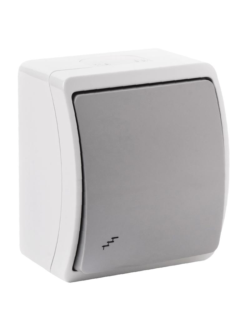 Łącznik schodowy n/t AQUATIC IP44 szary-grafit 10 szt. OR-OE-7102/GR/10 ORNO