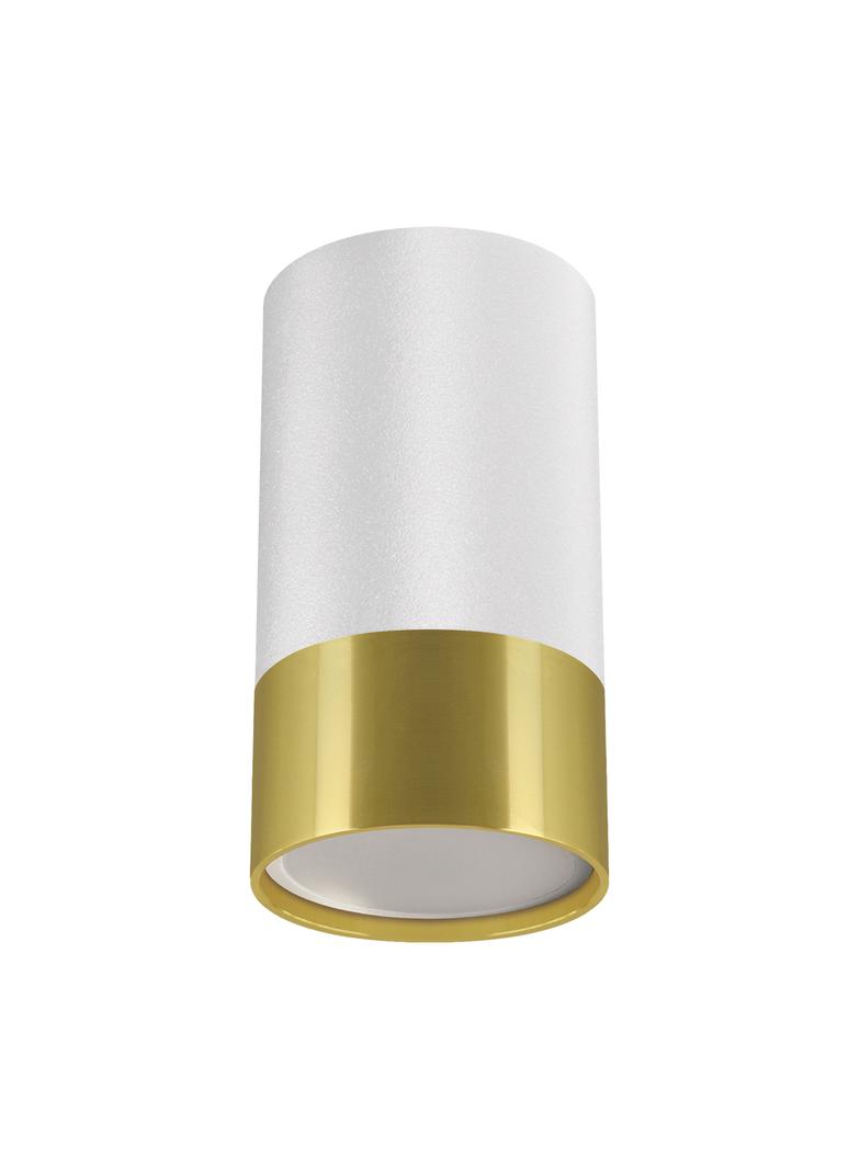 Oprawa sufitowa PUZON DWL GU10 WHITE/GOLDEN 04273 IDEUS