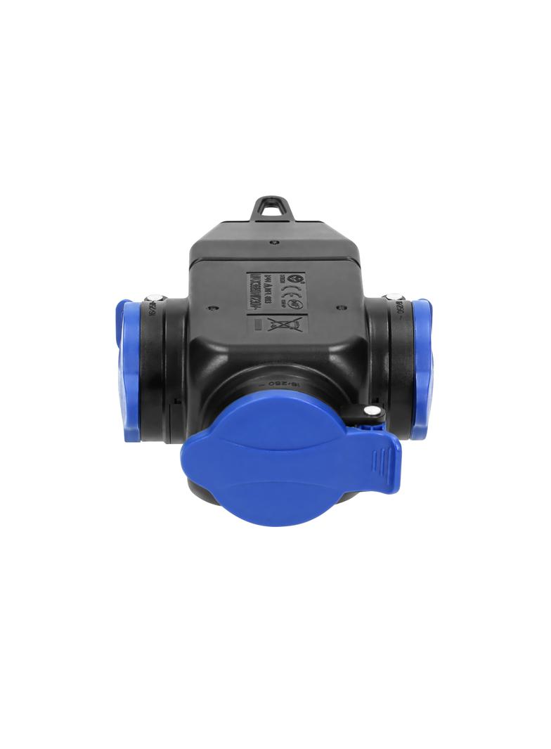 Rozgałęźnik bryzgoszczelny i odporny na uderzenia IP44 3x2P+Z 16A 230V AC OR-AE-1346 ORNO