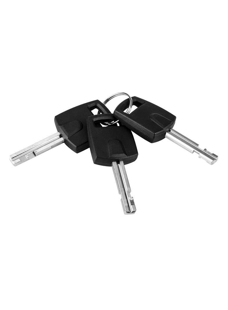 Składana zabezpieczenie roweru na klucz