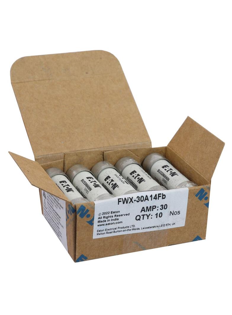 30A 250V AC 14X51mm S/COND FERRULE FUSE Wkładka szybka 30A AC 250V DC 250V 14x51 mm aR UL FWX-30A14F