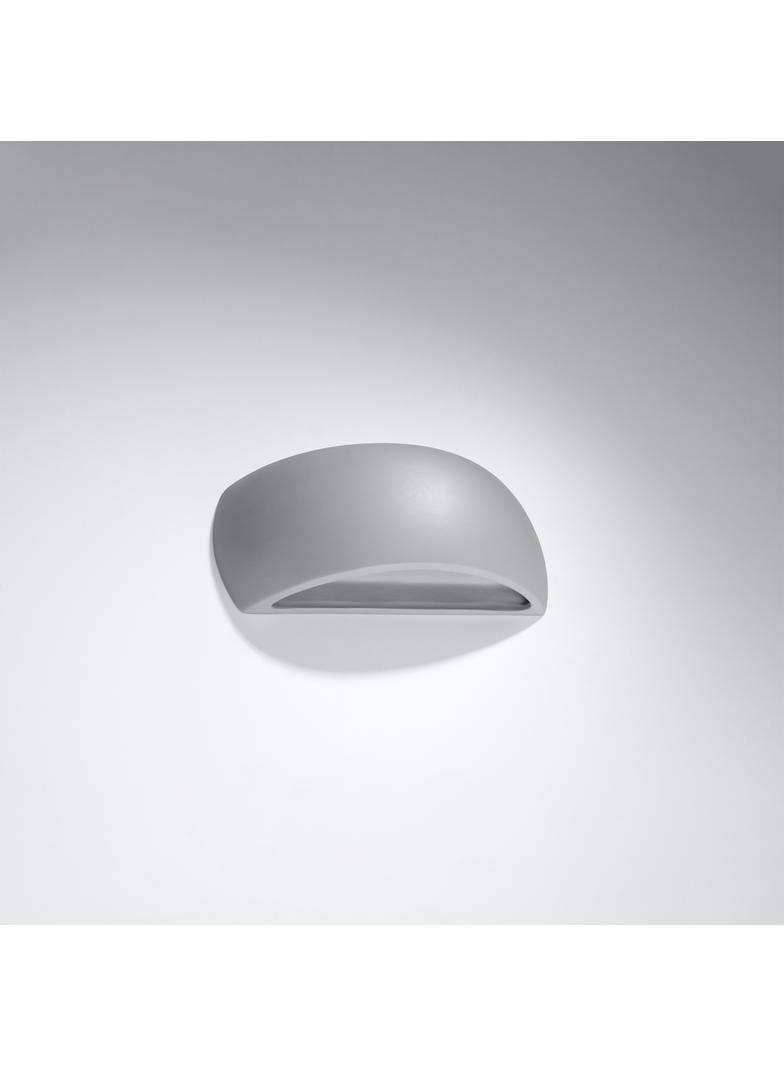 Sollux Kinkiet ceramiczny PONTIUS szary SL.0875