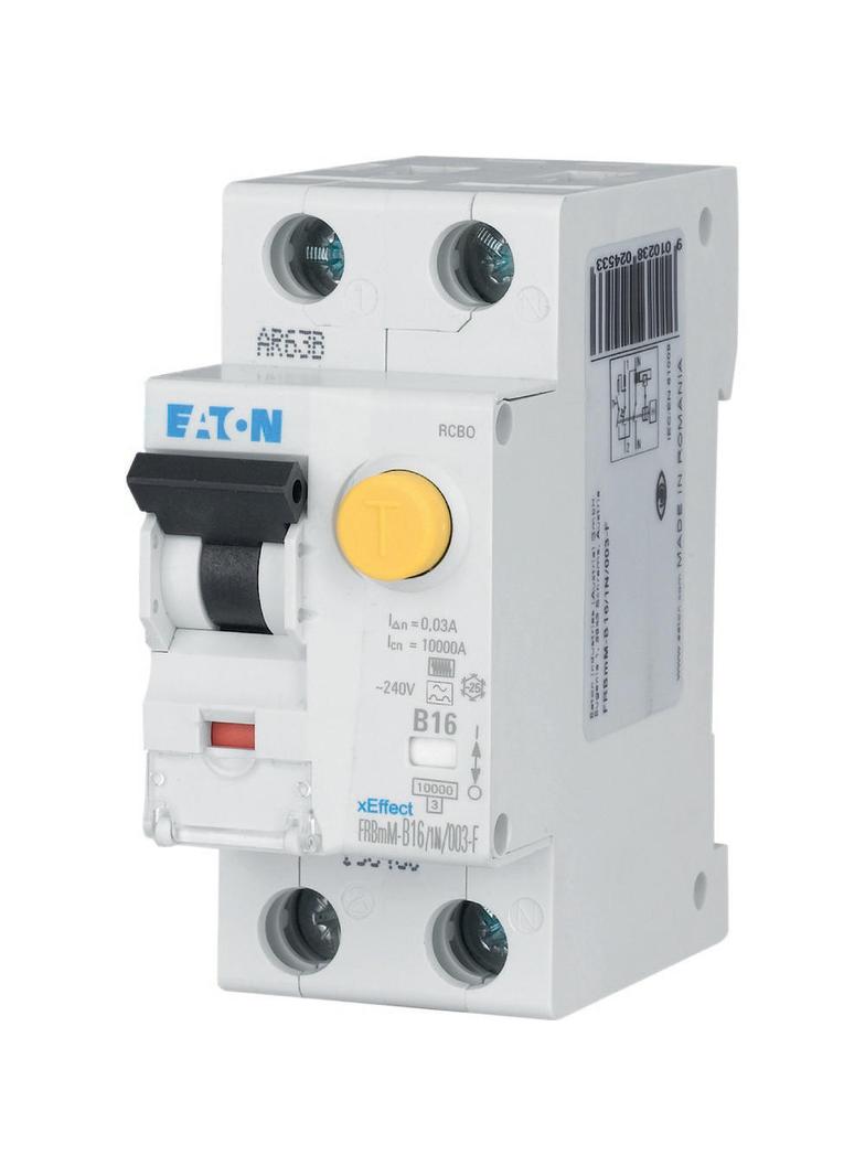 FRBmM-B16/1N/03-F wyłącznik różnicowonadprądowy 10kA B16A 1P+N 300mA typ F 193495 EATON