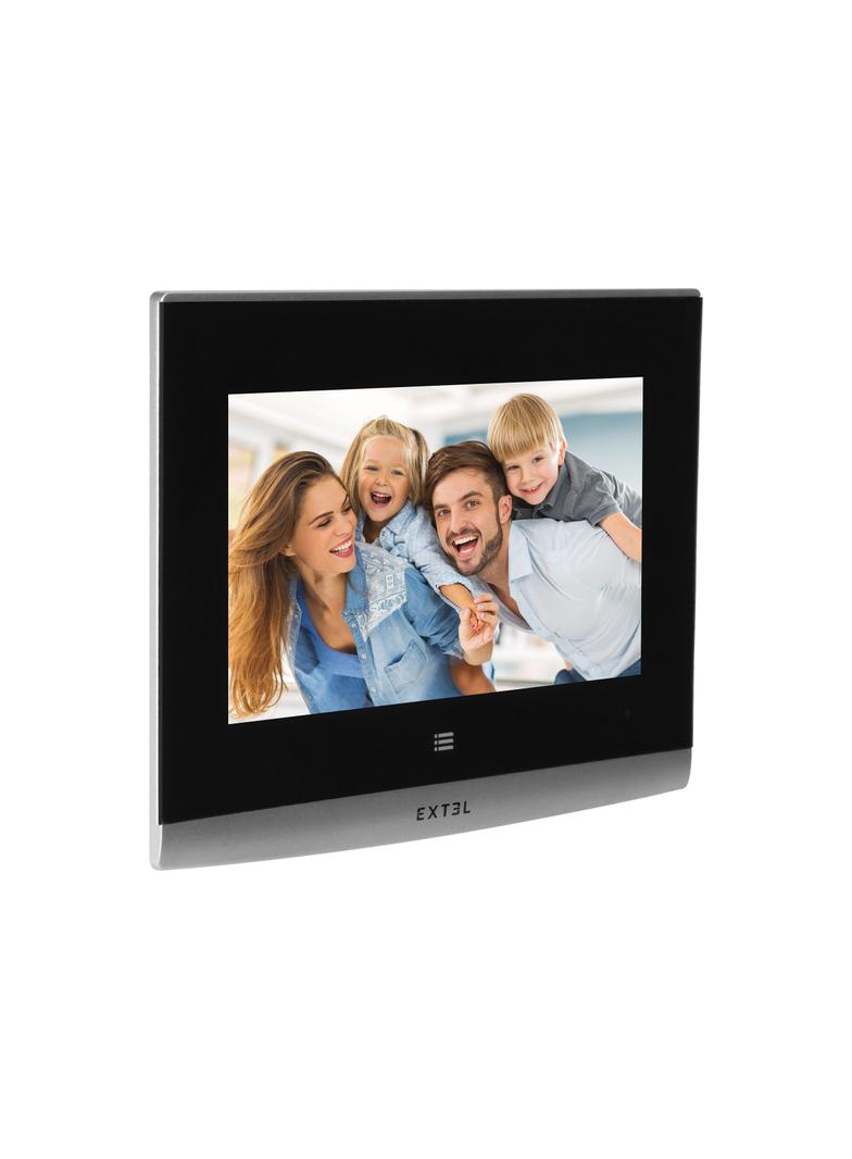 Extel Wave bezprzewodowy zestaw wideodomofonowy monitor 7" dotykowy menu OSD WI-FI + APP na tel EXTE