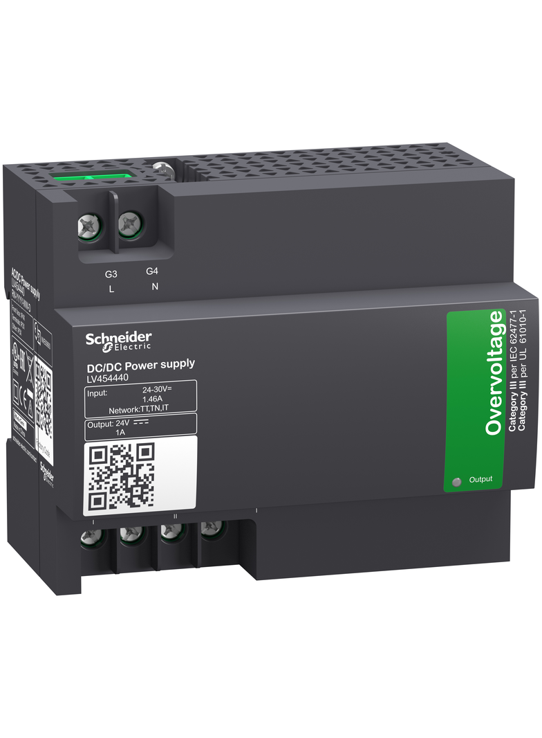 Moduł zasilacza zewnętrznego, napięcie wejściowe 24 V DC do 30 V DC, napięcie wyjściowe 24 V DC, prą