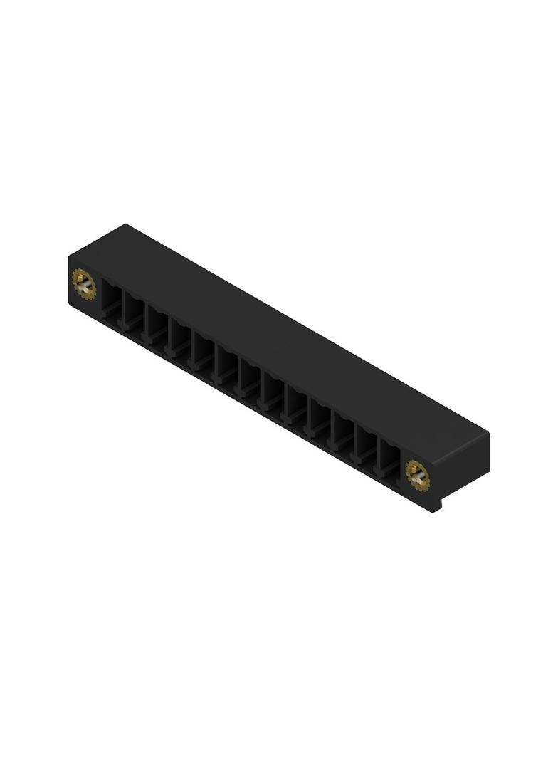 SC-SMT 3.81/13/270F 3.2SN BK BX Wtyki PCB (złącza płyty), 3.81 mm, Liczba biegunów: 13, kąt odejścia: 270° /50szt./ 1037120000 WEIDMÜLLER