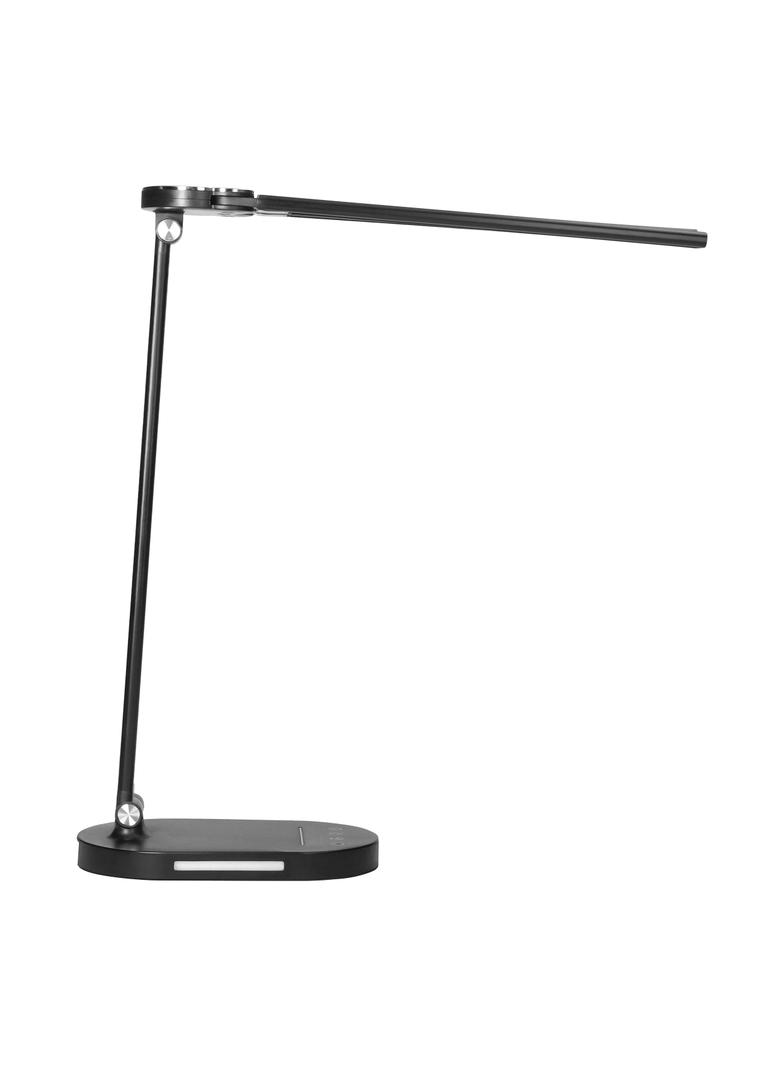 ERGO LED, lampka biurkowa z ładowarką USB, 8W, 400lm, 3000-4000-6000K, zmiana barwy światła, funkcja