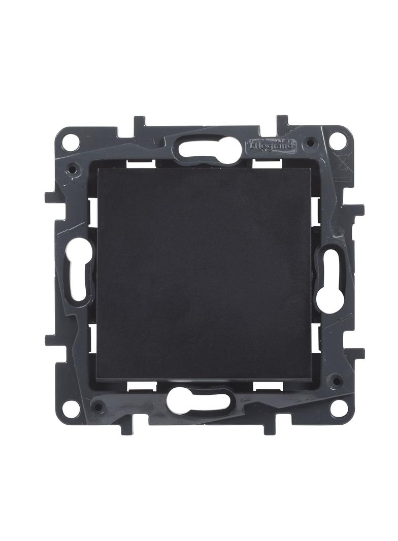 Niloe Step - przycisk pojedynczy 6 A- kolor czarny, Legrand