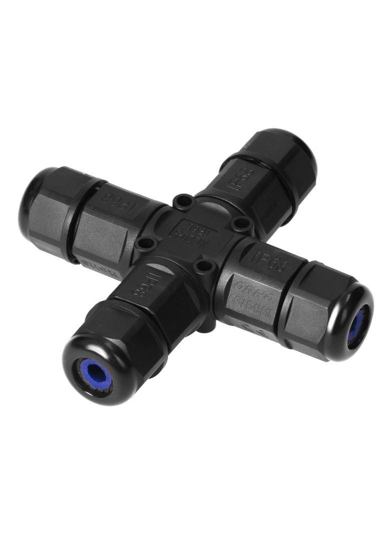 Konektor kablowy złącze czwórnik Typu-X IP68 3x4 mm ORNO
