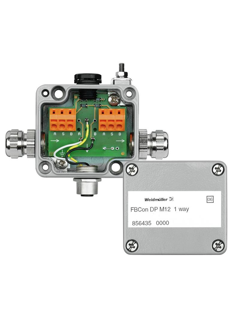 FBCON DP M12 1WAY Fieldbus, system rozproszony - moduł komunikacyjny WEIDMULLER
