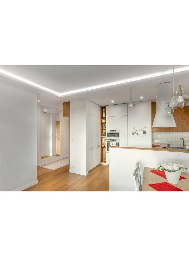 SUFITOWA OPRAWA PUNKTOWA MORENA, IP20, KWADRAT, INOX