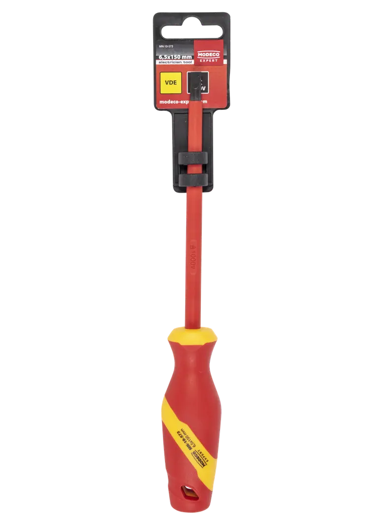 Wkrętak izolowany płaski 6,5x150 mm 1000V Cr-V MN-10-573 RAWLPLUG