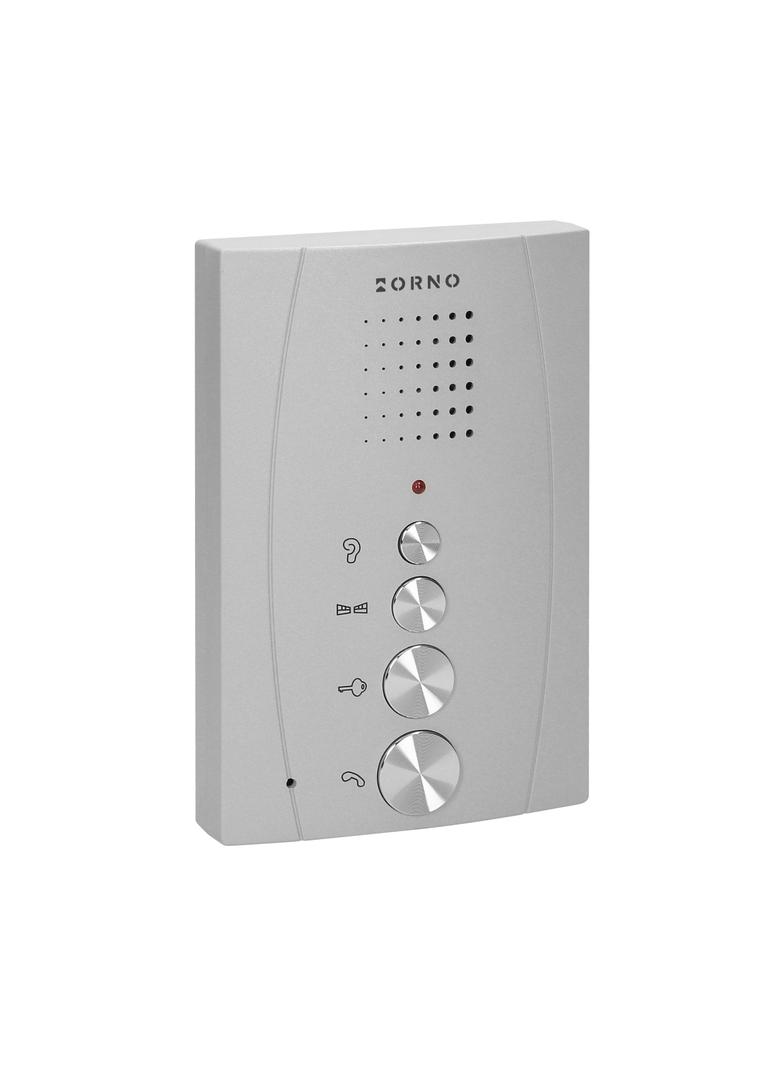 Zestaw domofonowy jednorodzinny bezsłuchawkowy szary ELUVIO OR-DOM-RE-914/G ORNO