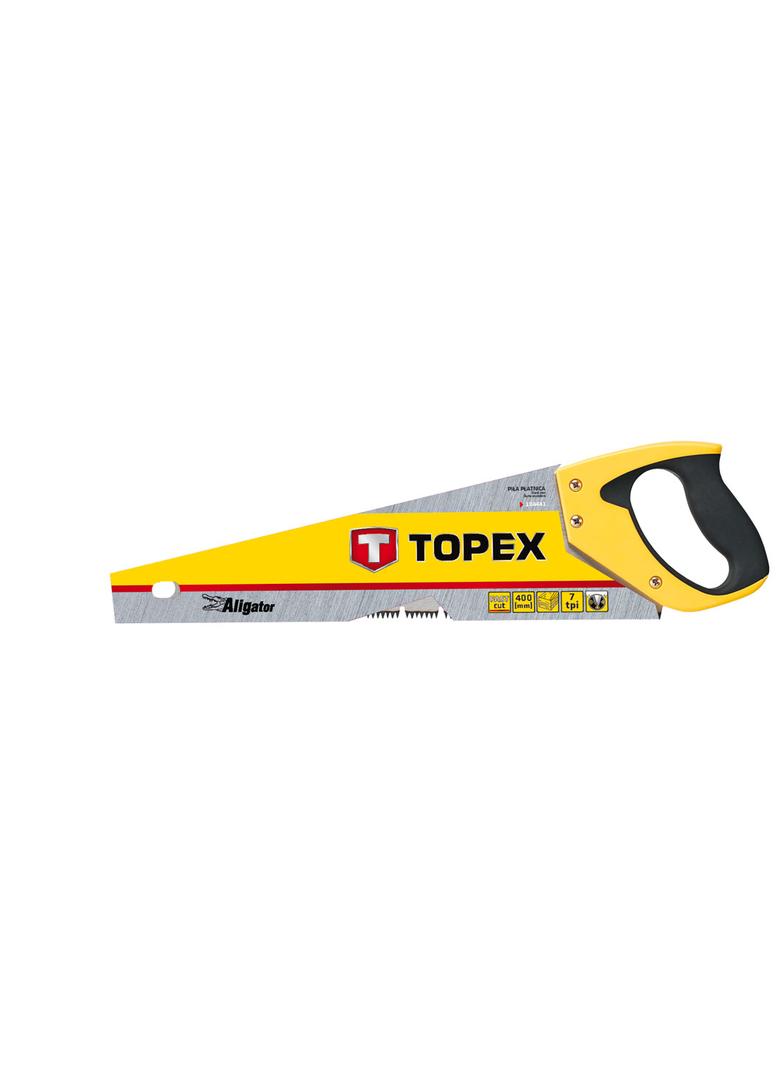 Piła płatnica Aligator, 400 mm, 7 TPI