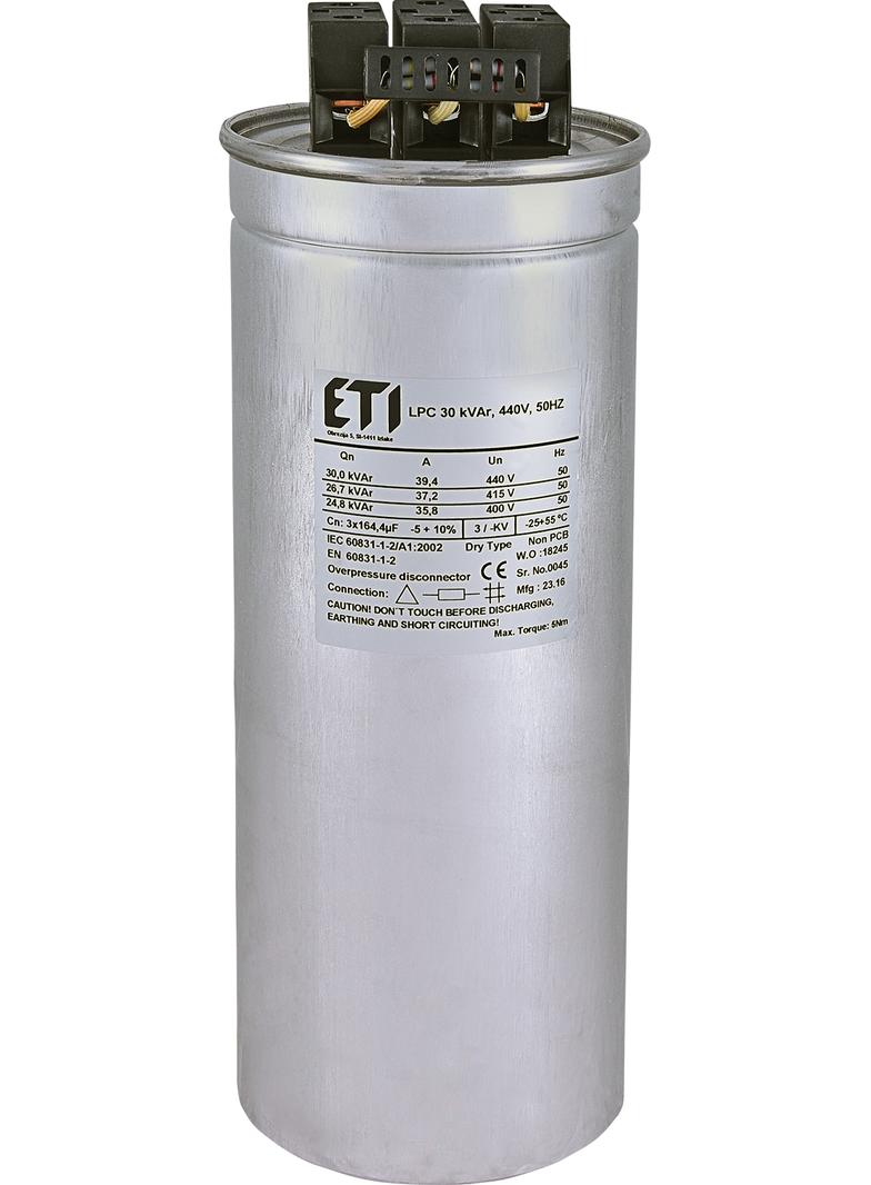 KONDENSATOR LPC 30 kVAr, 440V, 50HZ 4656765 ETI
