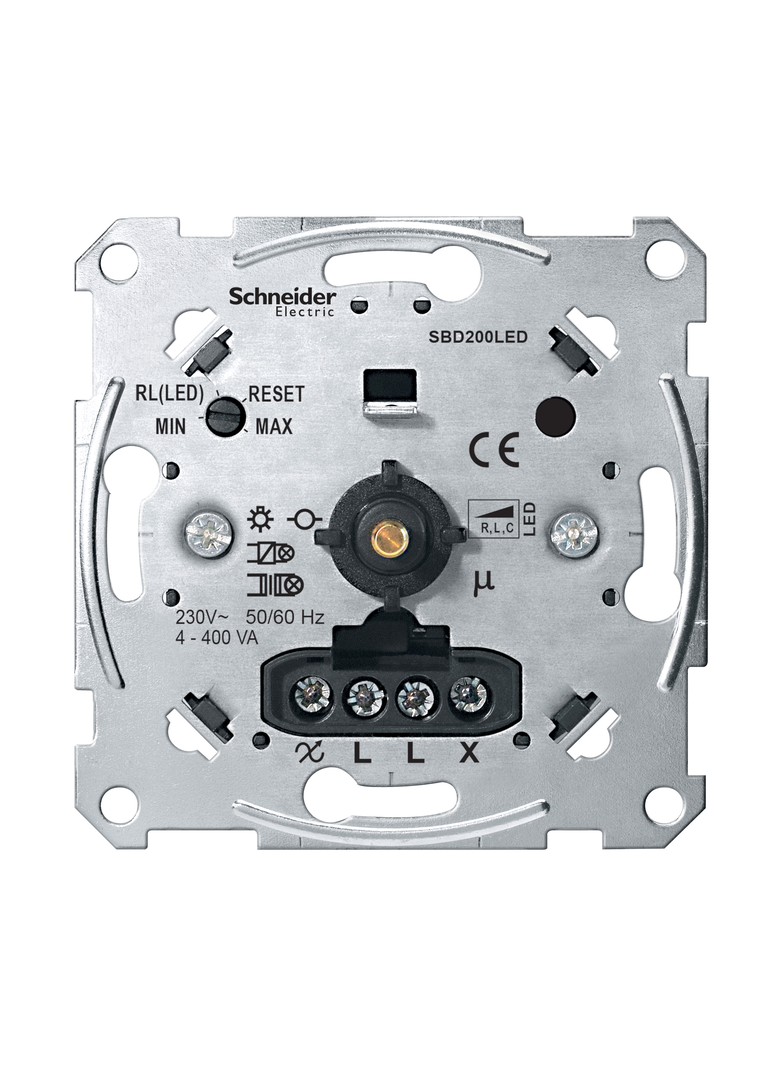 Merten mechanizm ściemniacza obrotowego LED MTN5134-0000 Schneider
