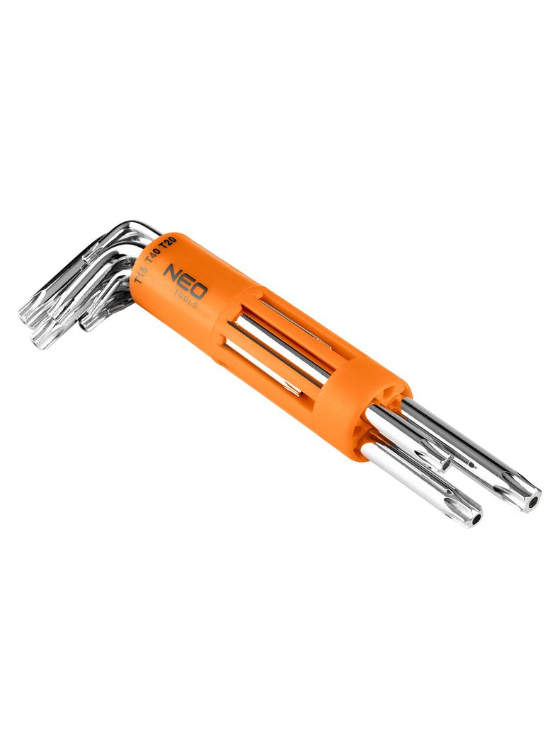 Klucze Torx długie T10-T50, zestaw 8 szt.