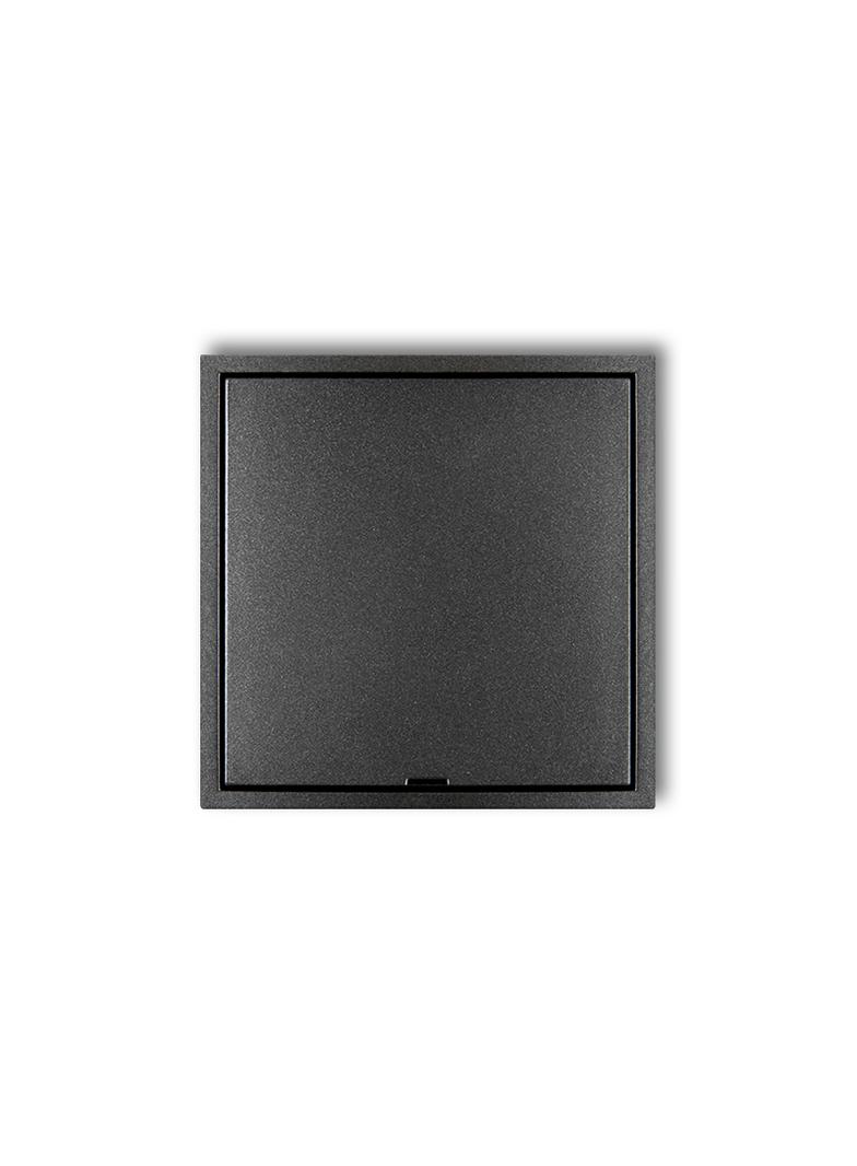 ICON Ramka pośrednia z zaślepką grafitowy KARLIK