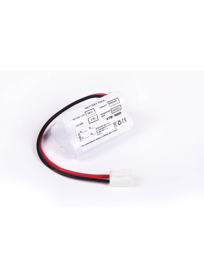 Pakiet akumulatorów NiCd 3,6V 800mAh HT do oprawy Starlet External 3W 1H