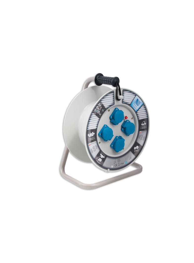 Rozgałęźnik na bębnie O 340, 4xGZ16A (250V), IP 44, z wył. term.