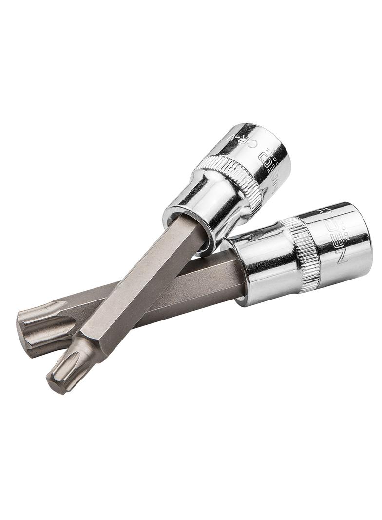 Końcówki Torx na nasadce 100 mm, zestaw 9 szt.