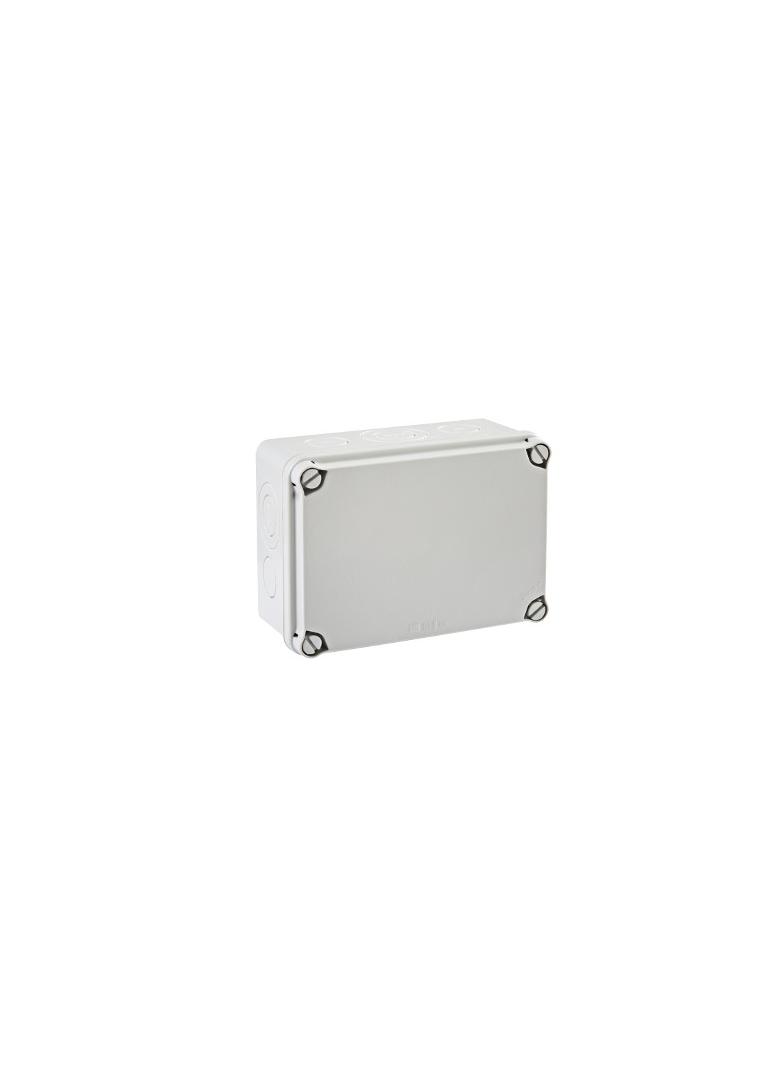 PUSZKA SERII „LIGHT” PUSZKA INSTALACYJNA LIGHT POKRYWA PEŁNA, Z OSŁABIENIAMI 162x116x76 (6xM25, 4xM40) IP66/67 EX-171 PCE