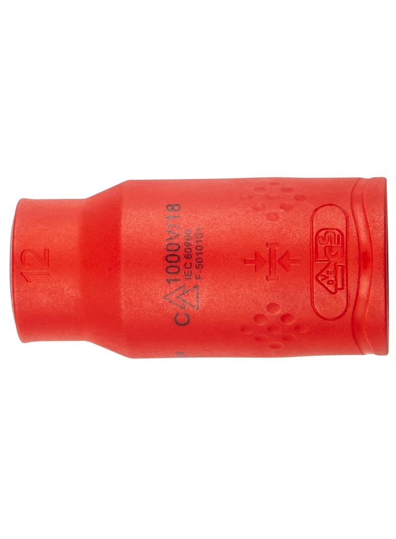 Klucze nasadowe 1000V, 19szt.