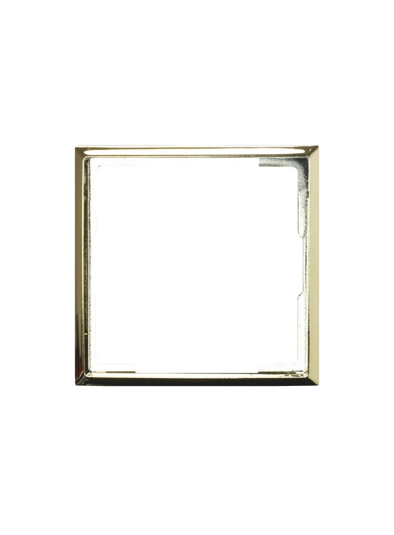 ARIA Ramka ozdobna do gniazd podwójnych monoblokowych - kolor złoto błysk