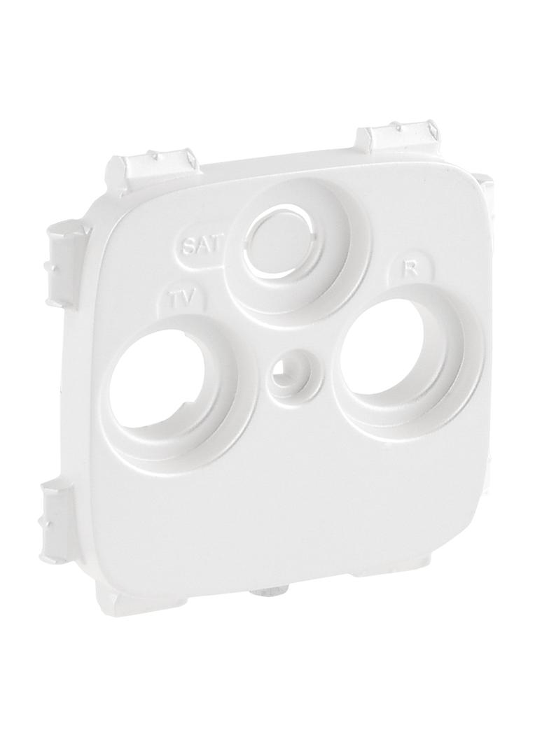 VALENA ALLURE - PLAKIETKA PERŁOWA GNIAZDA TV-RD-SAT 30mm, Legrand