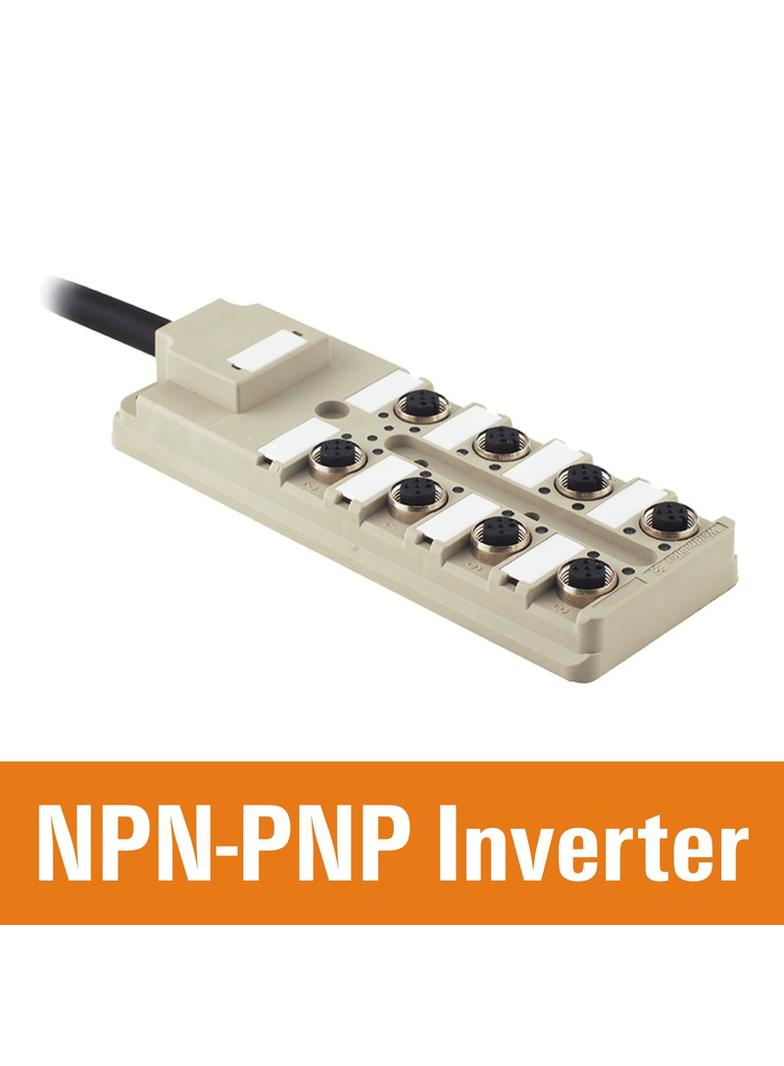 SAI-8-F 5P NPN-PNP 5M Pasywny rozdzielacz czujnik / człon wykonawczy (z przewodem), nr.katalogowy 18