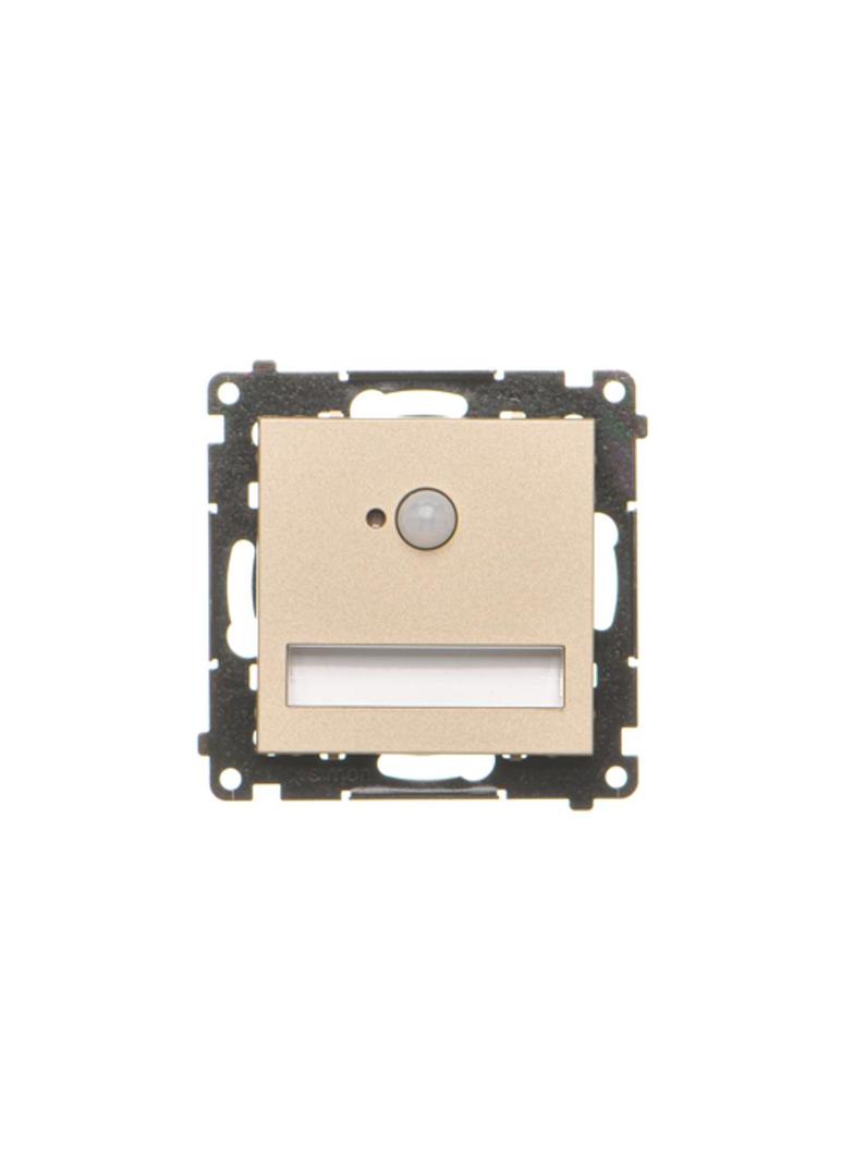 Simon 55 Oprawa oświetleniowa LED 230V z czujnikiem ruchu (1,2 W) Barwa neutralna 4200K Szampański m