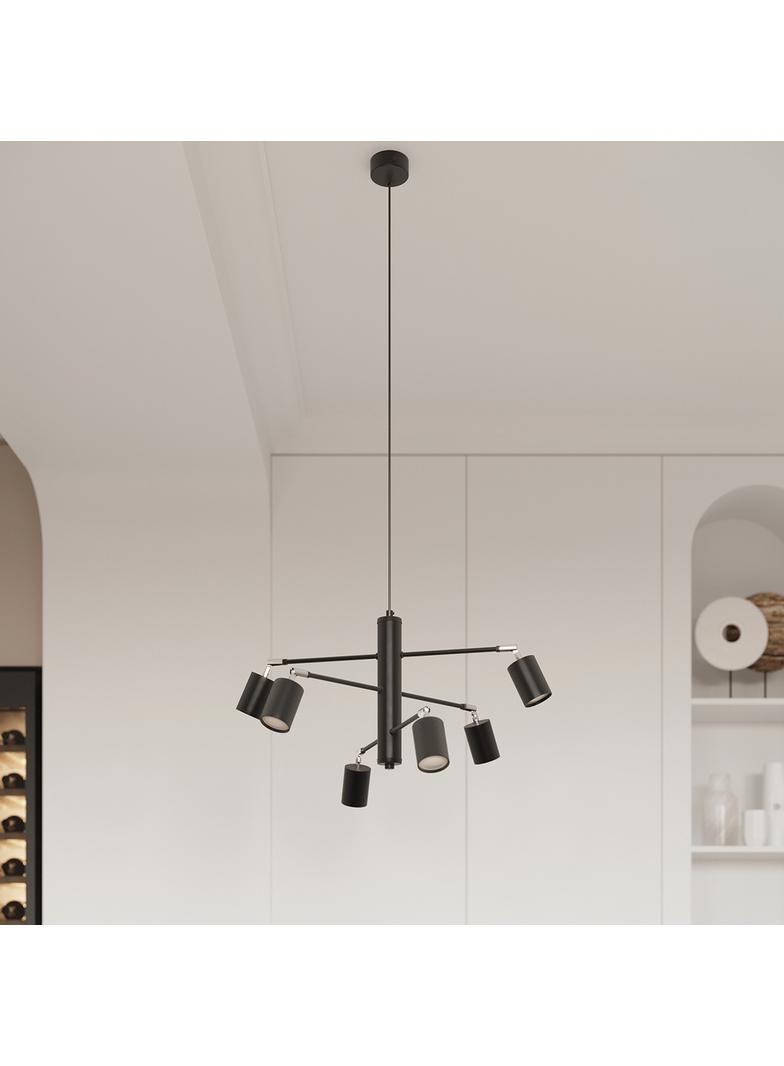 Sollux Plafon LEMMI 6L czarny SL.1169