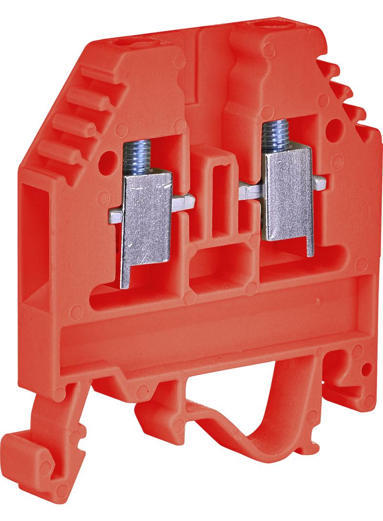 VSV 4 PA+ZŁĄCZKA GWINT.– BEZPIECZ., PLUS (CZERW.) - GNIAZDO