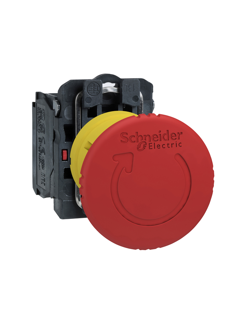 Harmony XB5 Przycisk stop awaryjny O40 czerwony plastikowy XB5AS8442