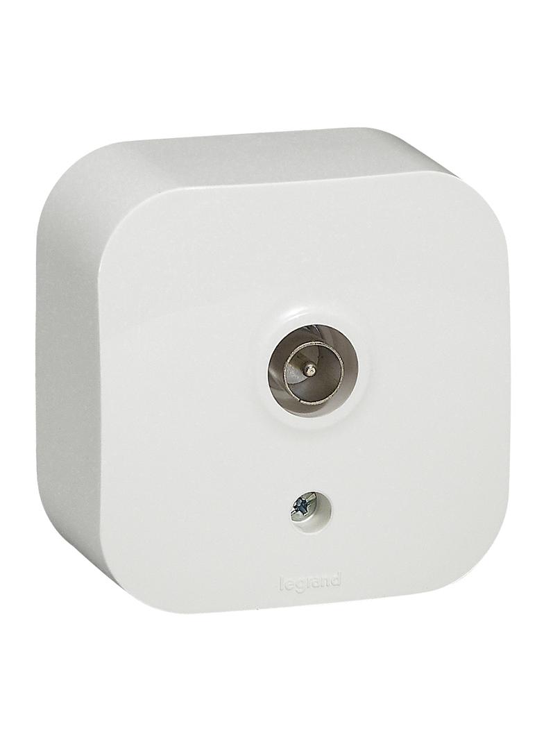 FORIX IP20 - GNIAZDO TV BIAŁE, Legrand