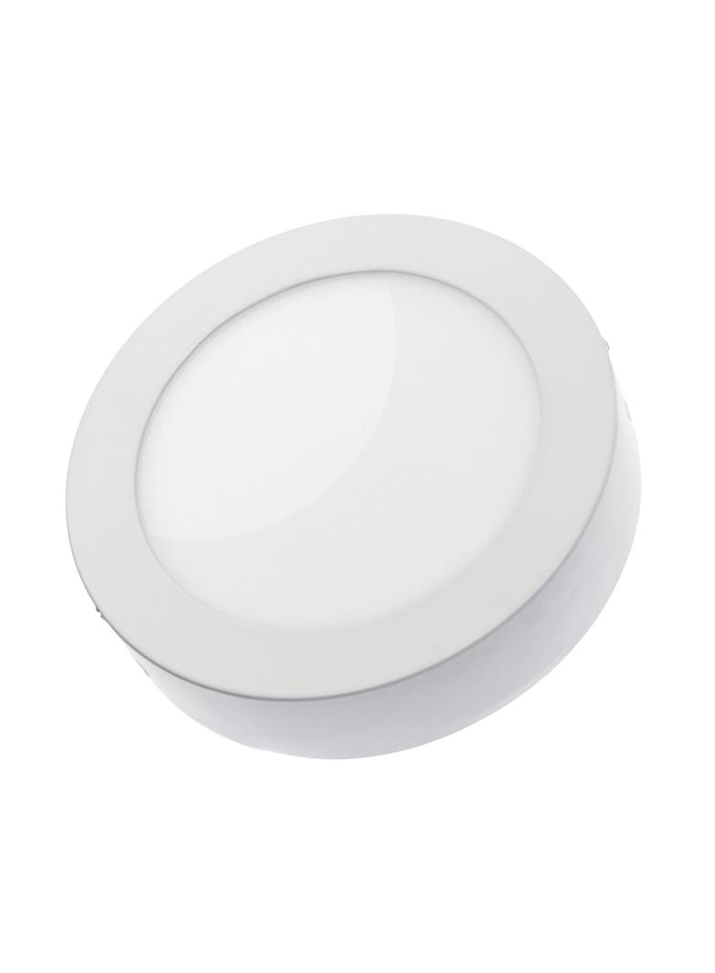 ALGINE  ECO LED ROUND  230V 12W IP20  CW SUFITOWE biała ramka NATYNKOWA