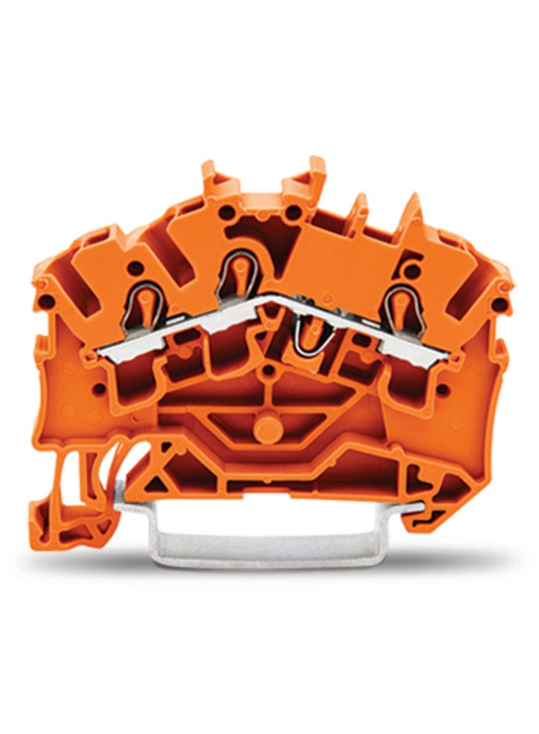 TOPJOBS złączka 3-przewodowa 2,5 mm2 pomarańczowa