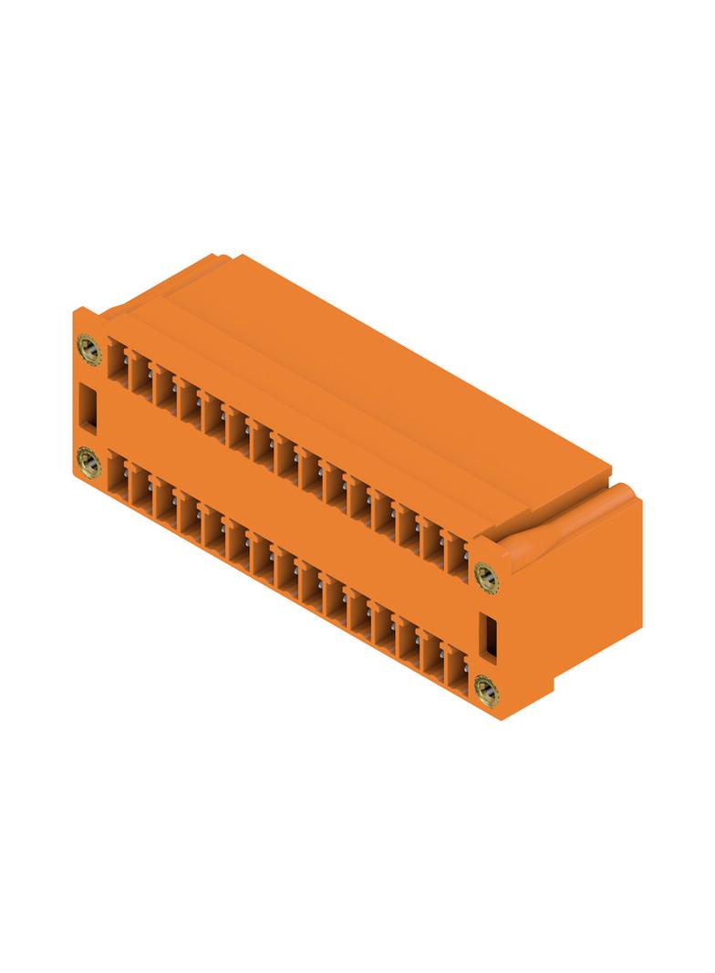 SCD 3.81/30/90F 3.2SN OR BX Wtyki PCB (złącza płyty), 3.81 mm, Liczba biegunów: 30, kąt odejścia: 90° /16szt./ 1973390000 WEIDMÜLLER