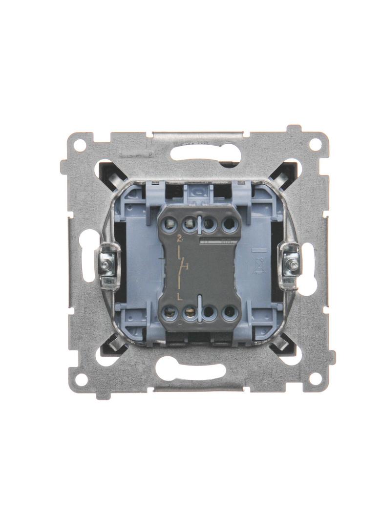 Simon 54 Przycisk „dzwonek” 16A 250V zaciski śrubowe antracyt DD1A.01/48 KONTAKT