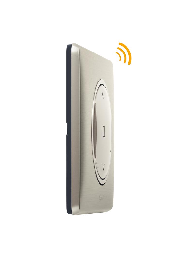 CELIANE WITH NETATMO - ŁĄCZNIK BEZPRZEWODOWY ROLET TYTANOWY, Legrand