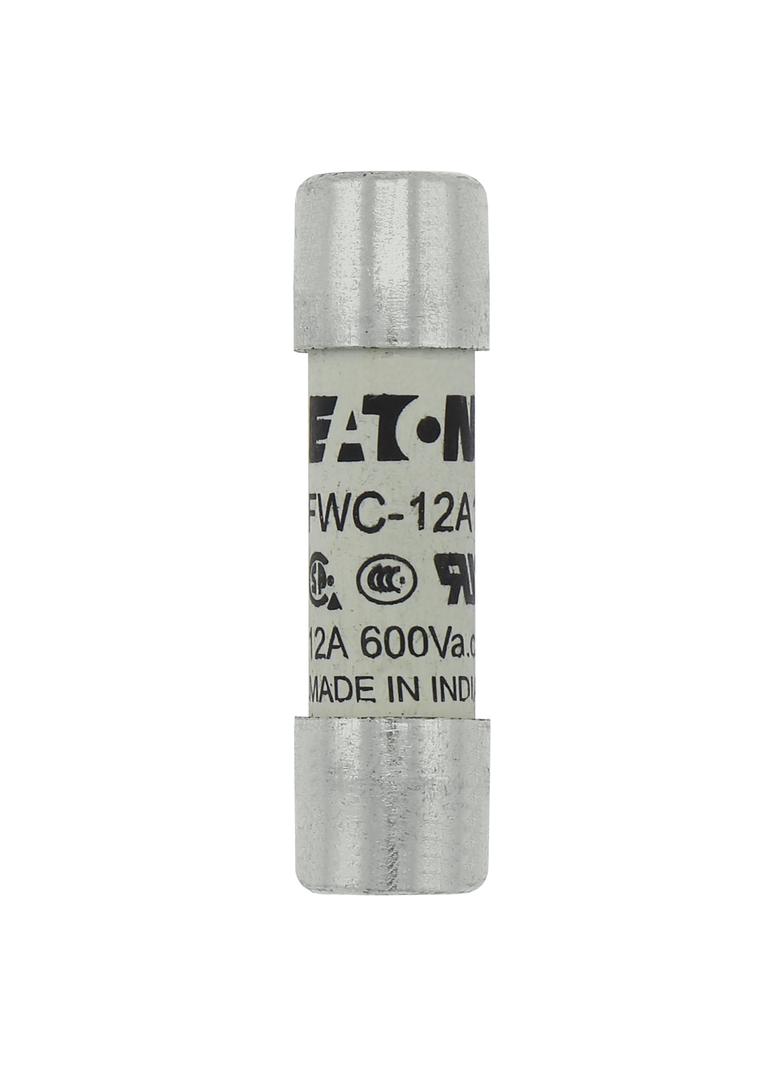 12AMP 600V AC UL FERRULE 10x38MM FUSE Wkładka szybka 12A AC 600V 10x38 mm aR UL FWC-12A10F EATON