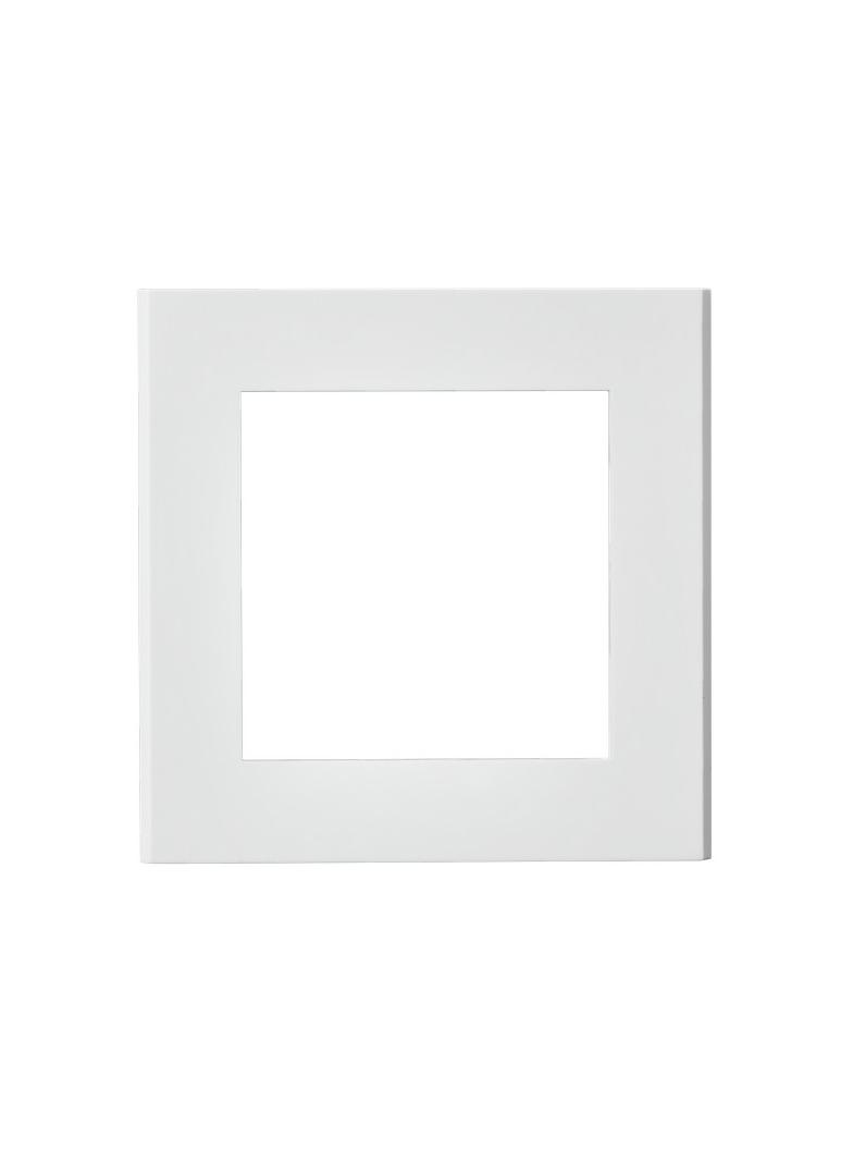SONATA Ramka pojedyncza do gniazda brytyjskiego - kolor biały