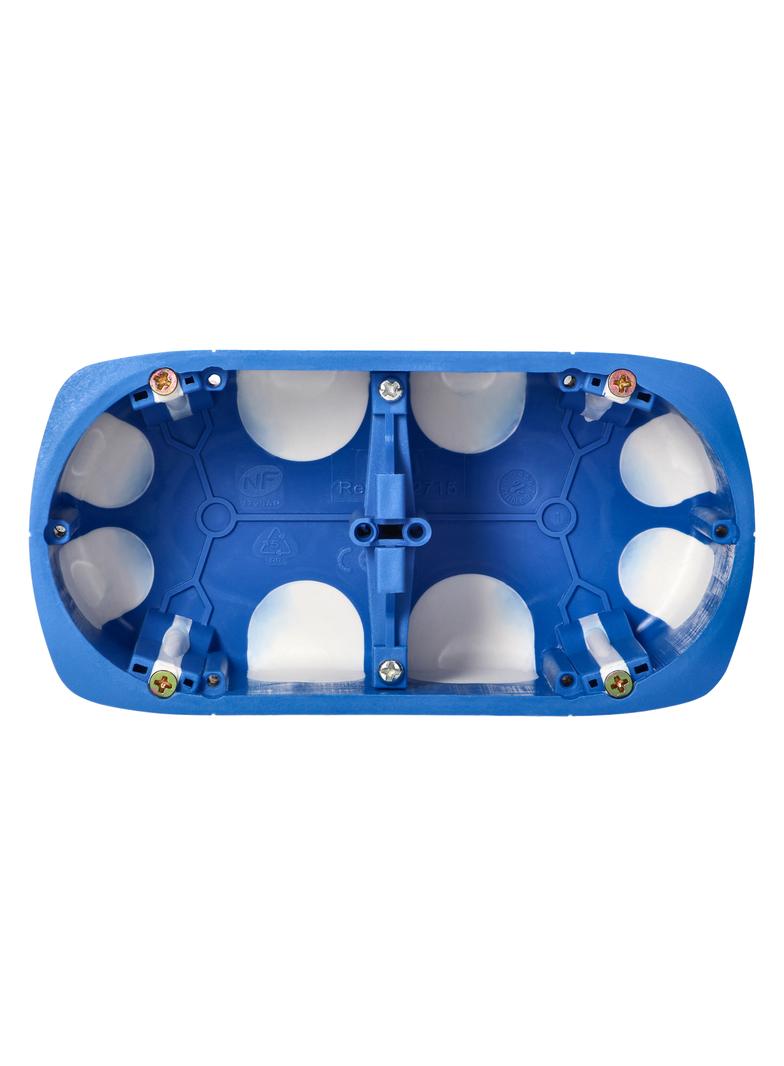 Puszka podtynkowa 60mm wiatroszczelna podwójna OR-JB-13801 ORNO