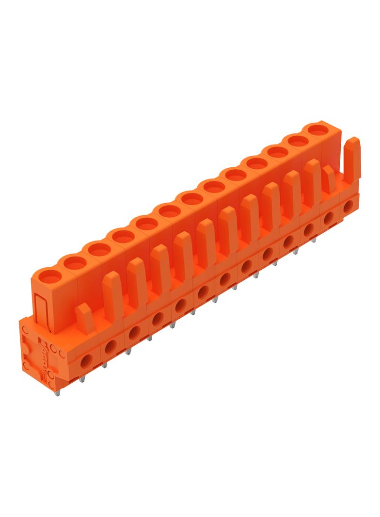 MCS-MIDI Classic gniazdo 13-bieg. pomarańczowe raster 5,08 mm /25szt./ WAGO