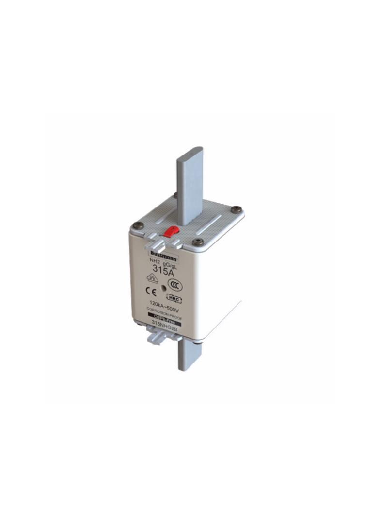 NH FUSE 315A 500V GG/GL SIZE 2 Wkładka NH2 315A 500V GL/GG podwójny wskaźnik 315NHG2B EATON