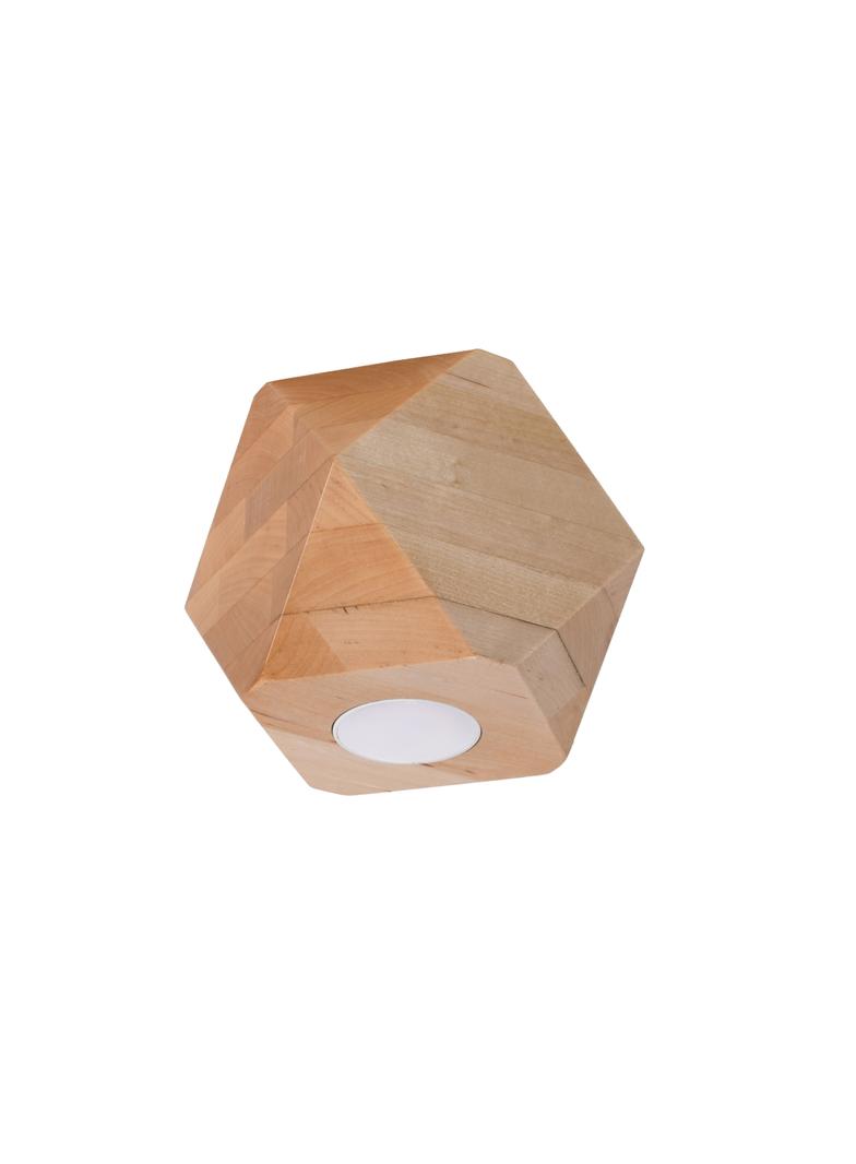 Sollux Plafon WOODY 1 naturalne drewno SL.1009